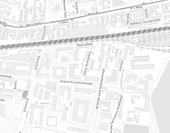 Mapa z adresem organizacji