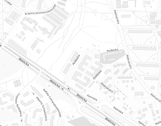 Mapa z adresem organizacji