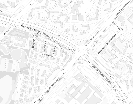 Mapa z adresem organizacji