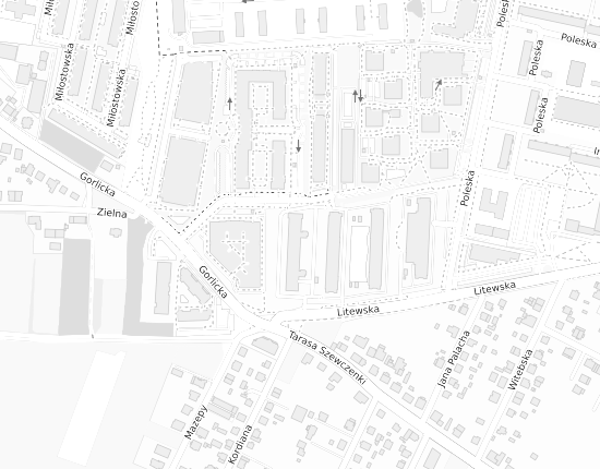 Mapa z adresem organizacji