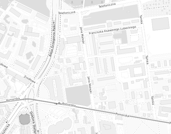 Mapa z adresem organizacji