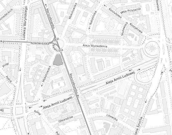 Mapa z adresem organizacji