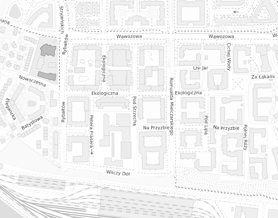 Mapa z adresem organizacji