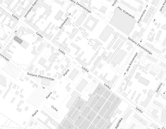 Mapa z adresem organizacji