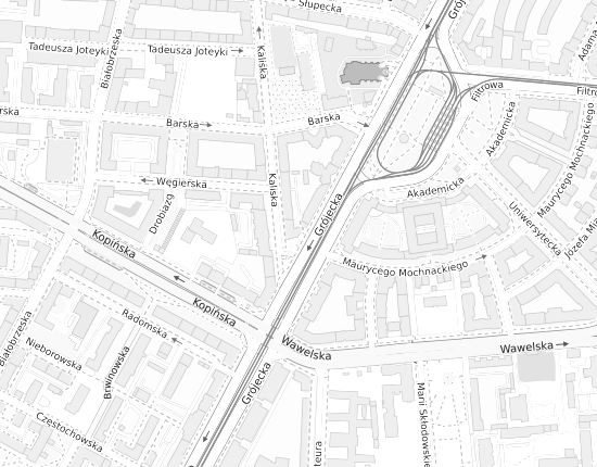 Mapa z adresem organizacji