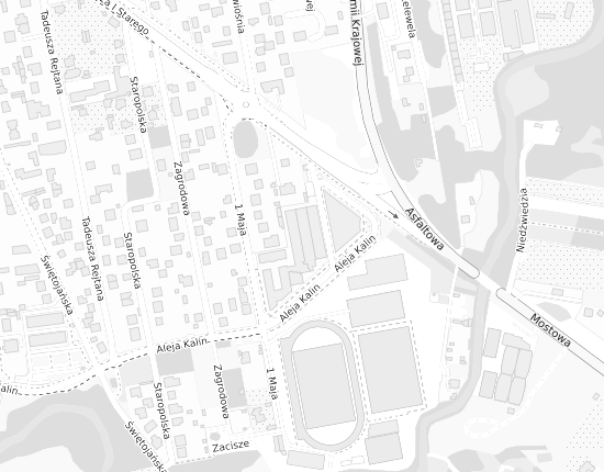 Mapa z adresem organizacji