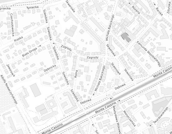 Mapa z adresem organizacji