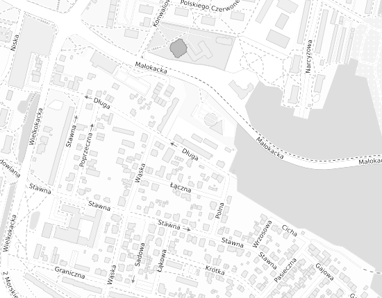Mapa z adresem organizacji