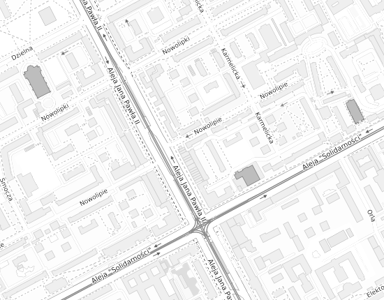 Mapa z adresem organizacji