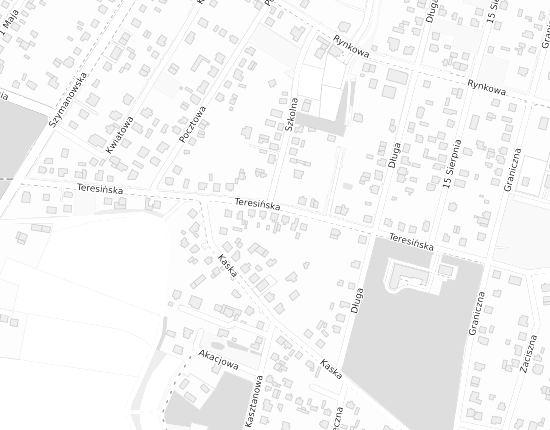 Mapa z adresem organizacji
