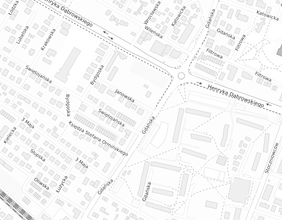 Mapa z adresem organizacji