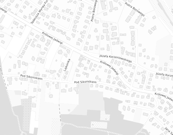 Mapa z adresem organizacji