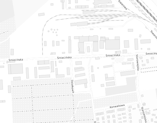 Mapa z adresem organizacji