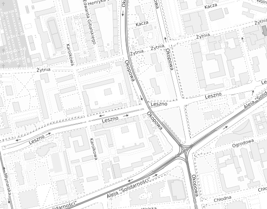 Mapa z adresem organizacji