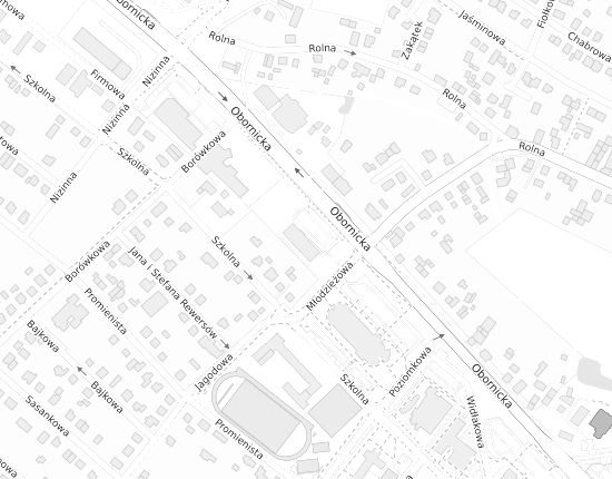 Mapa z adresem organizacji