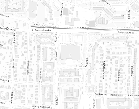 Mapa z adresem organizacji