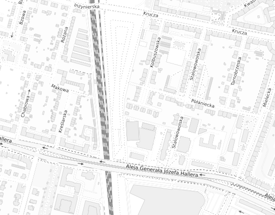 Mapa z adresem organizacji