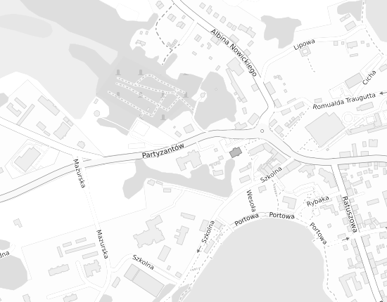 Mapa z adresem organizacji