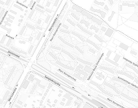 Mapa z adresem organizacji