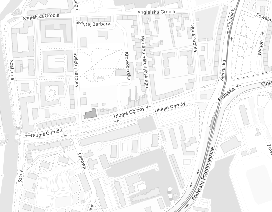 Mapa z adresem organizacji