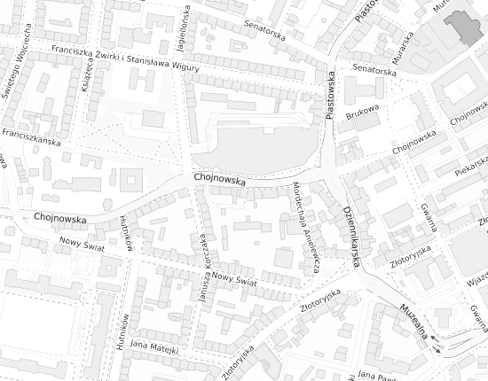 Mapa z adresem organizacji