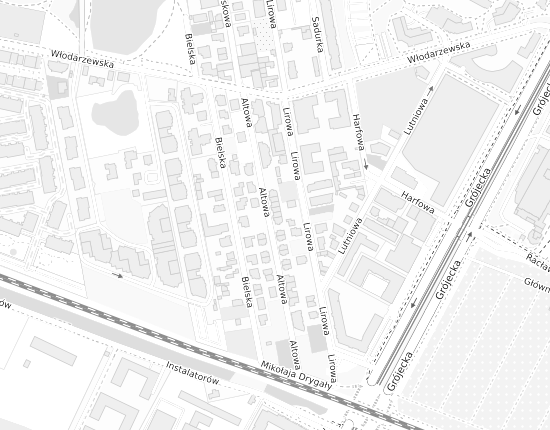 Mapa z adresem organizacji