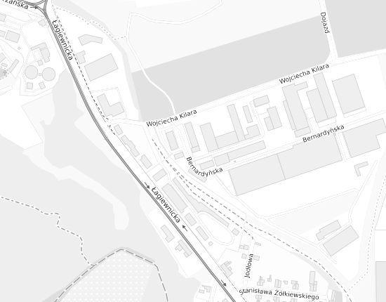 Mapa z adresem organizacji