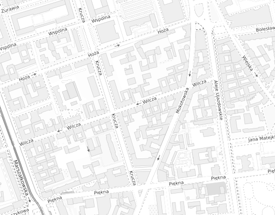Mapa z adresem organizacji