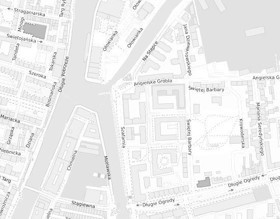 Mapa z adresem organizacji