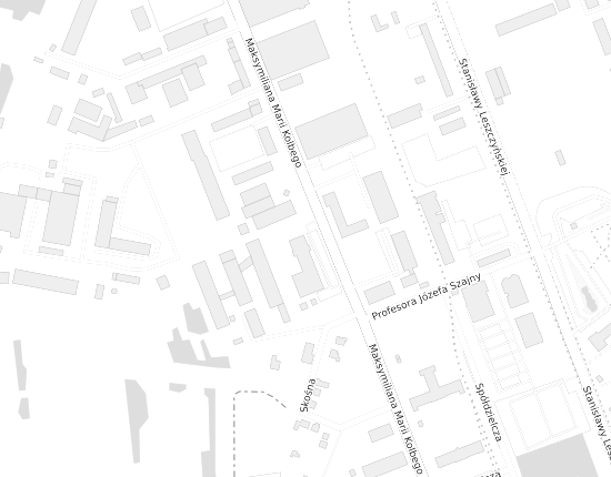 Mapa z adresem organizacji