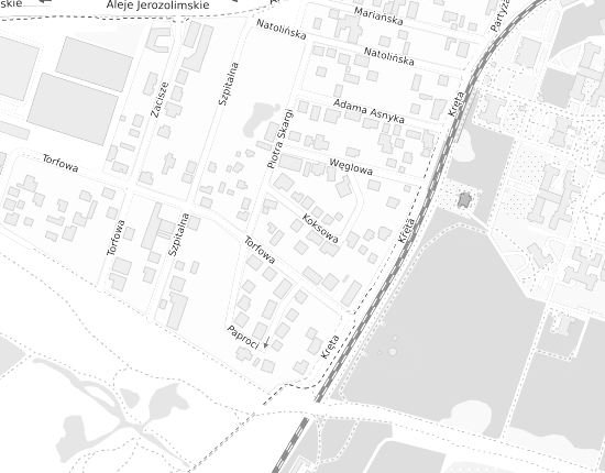Mapa z adresem organizacji