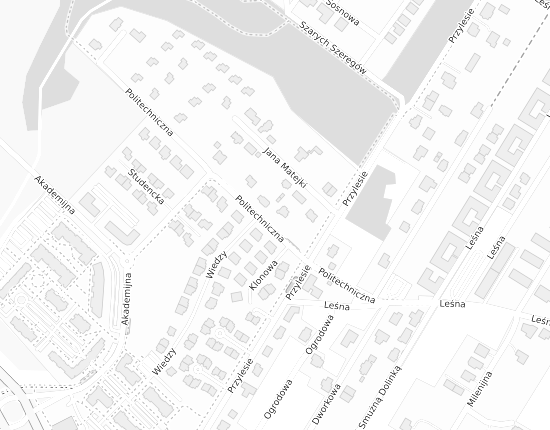 Mapa z adresem organizacji