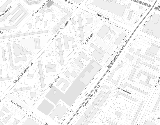 Mapa z adresem organizacji