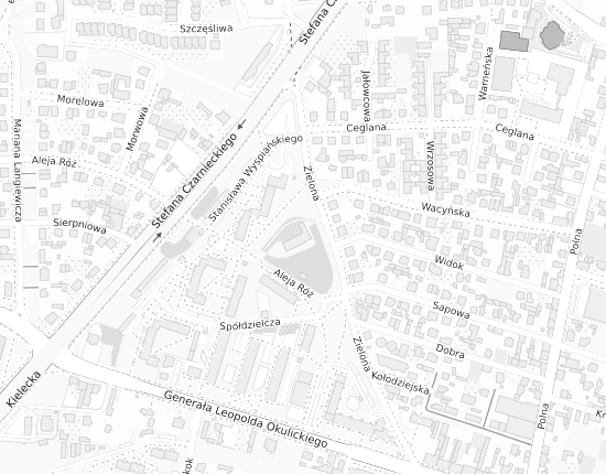 Mapa z adresem organizacji