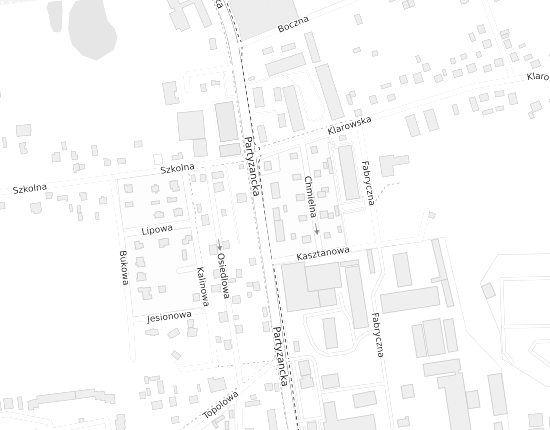 Mapa z adresem organizacji