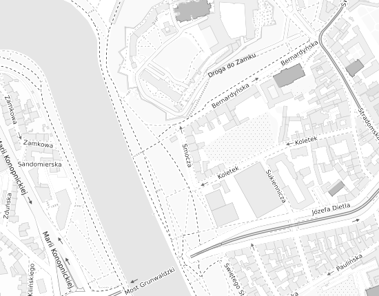 Mapa z adresem organizacji