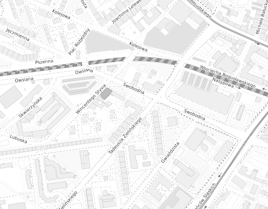 Mapa z adresem organizacji