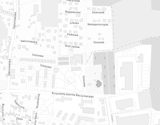 Mapa z adresem organizacji