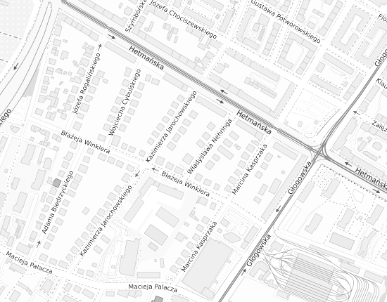 Mapa z adresem organizacji