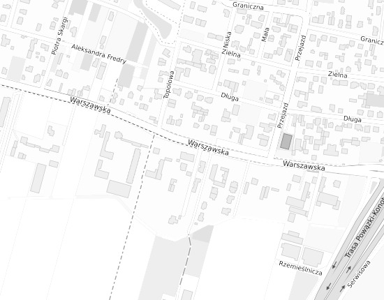 Mapa z adresem organizacji