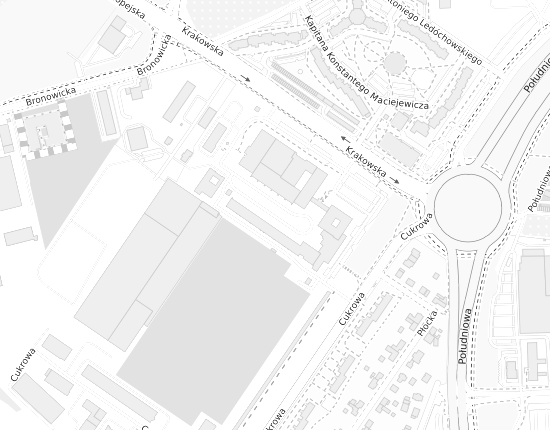 Mapa z adresem organizacji