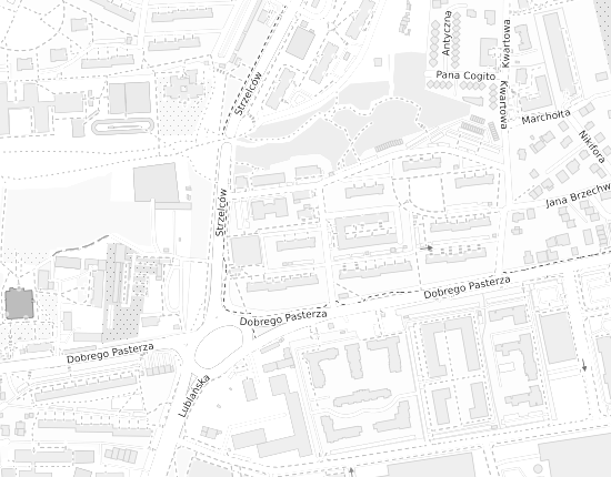 Mapa z adresem organizacji