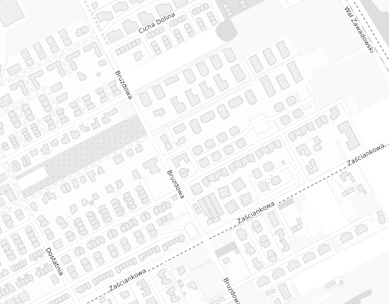 Mapa z adresem organizacji
