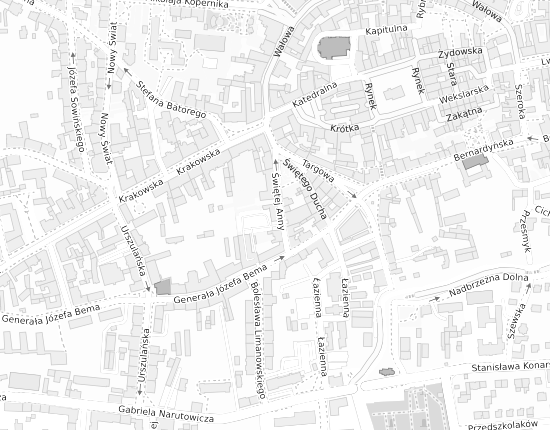 Mapa z adresem organizacji