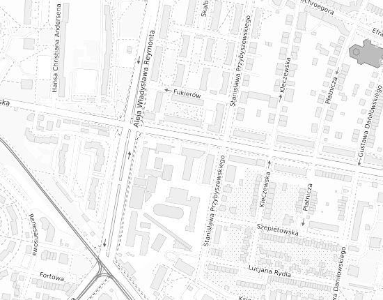 Mapa z adresem organizacji