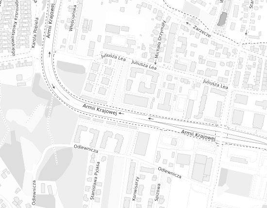 Mapa z adresem organizacji