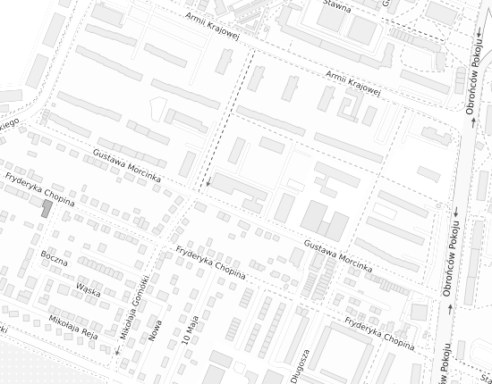 Mapa z adresem organizacji
