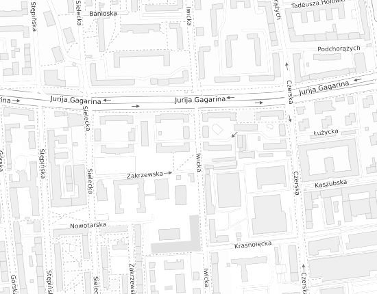 Mapa z adresem organizacji