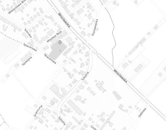 Mapa z adresem organizacji