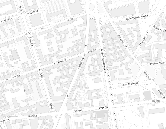 Mapa z adresem organizacji